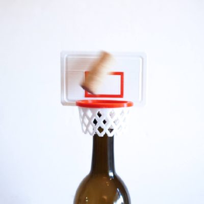 Basketball Hoop Wine Bottle Topper